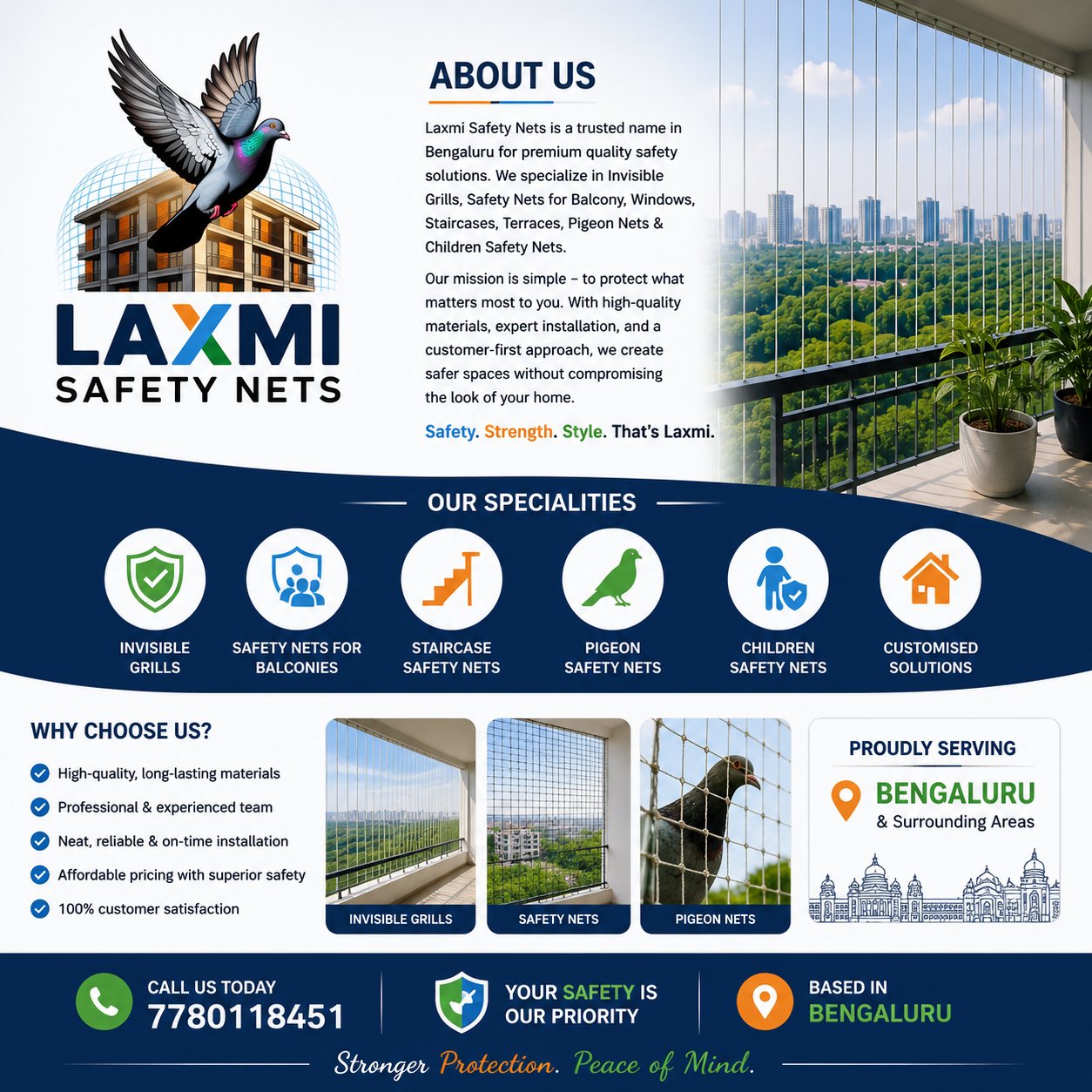 About Laxmi Safety Nets Bengaluru