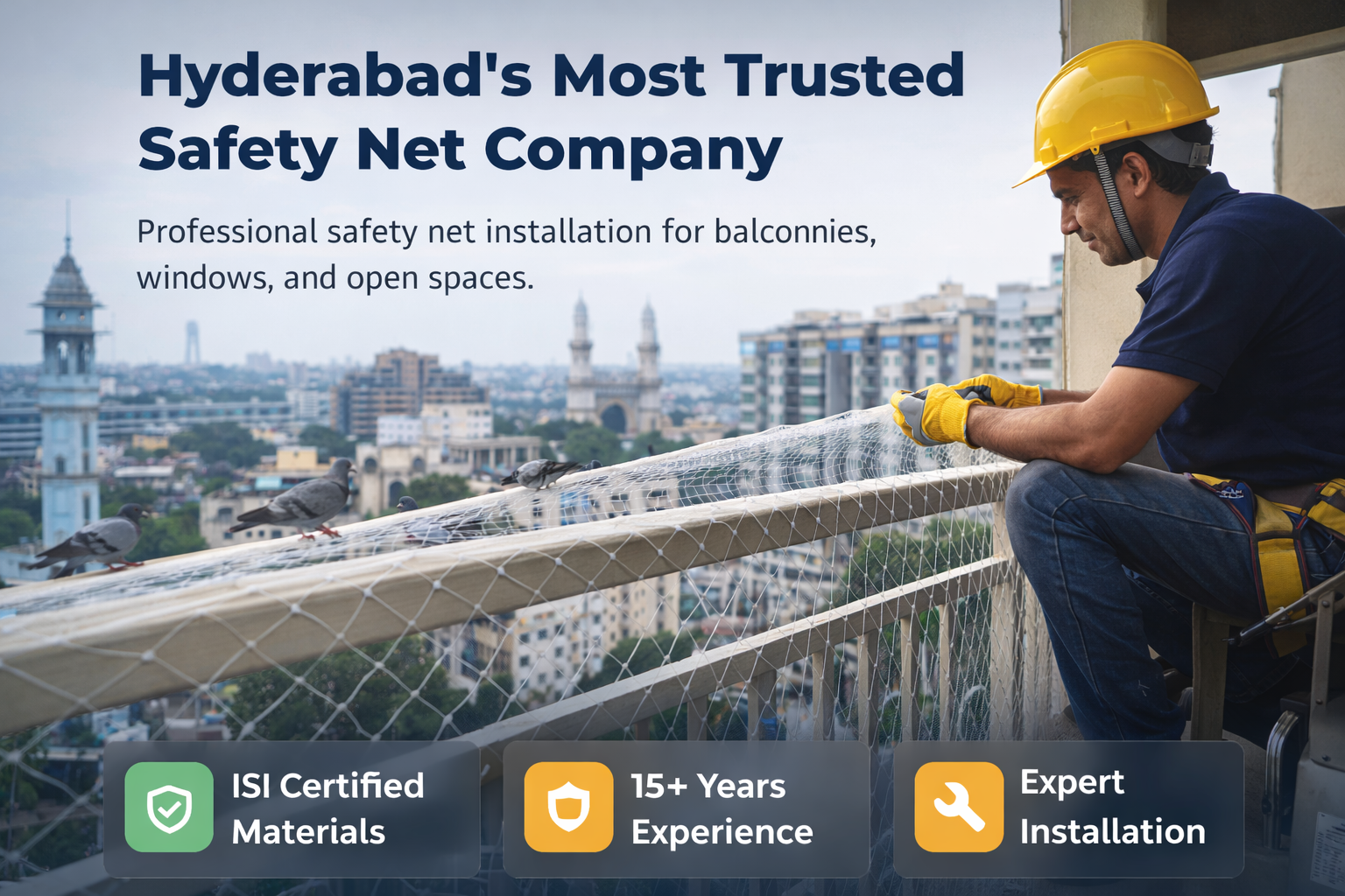Bird Nets Bengaluru - Laxmi Safety Nets