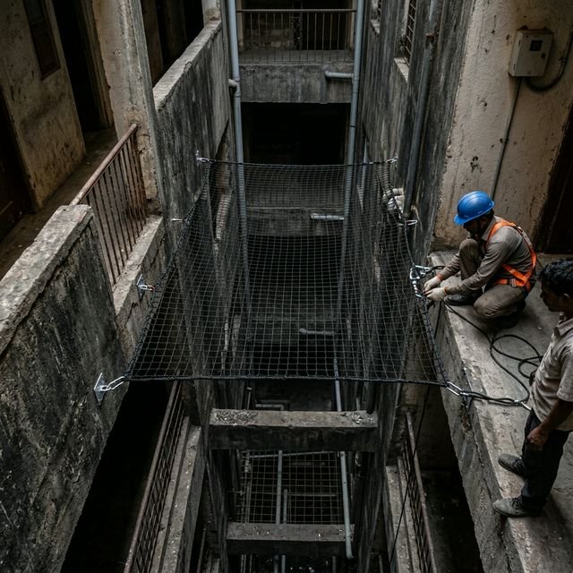 Duct Area Safety Nets Bengaluru